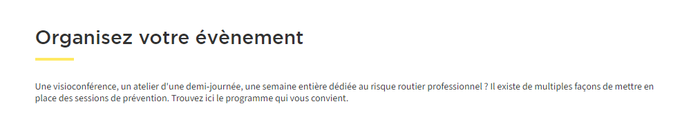 événement