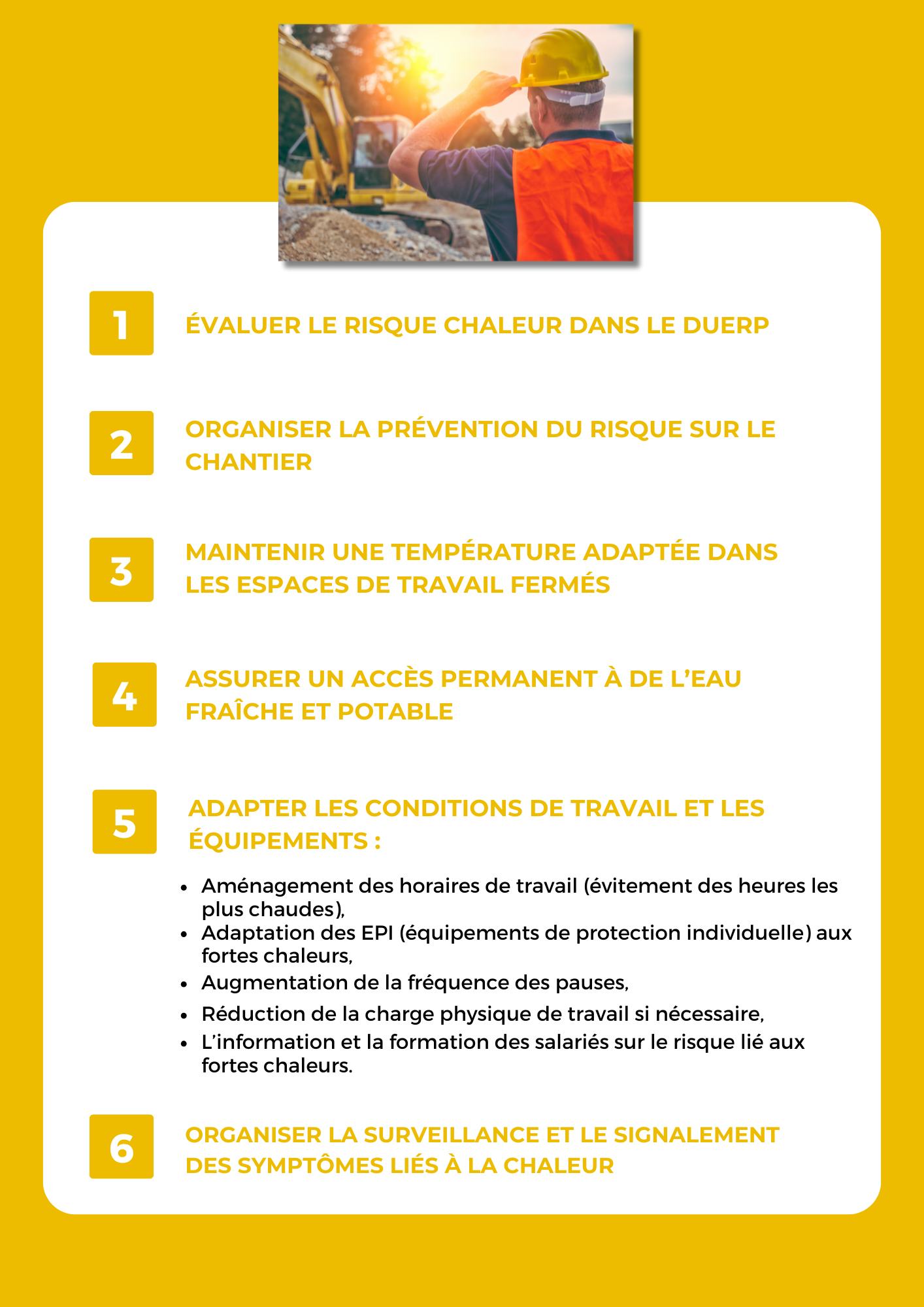 Fortes chaleurs